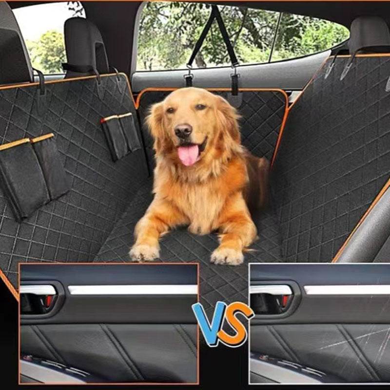 Premium Oxford Pet Car Seat Cover – Waterproof, Anti-Dirt Rear Seat Protector - Emprize360