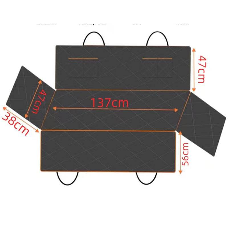 Premium Oxford Pet Car Seat Cover – Waterproof, Anti-Dirt Rear Seat Protector - Emprize360
