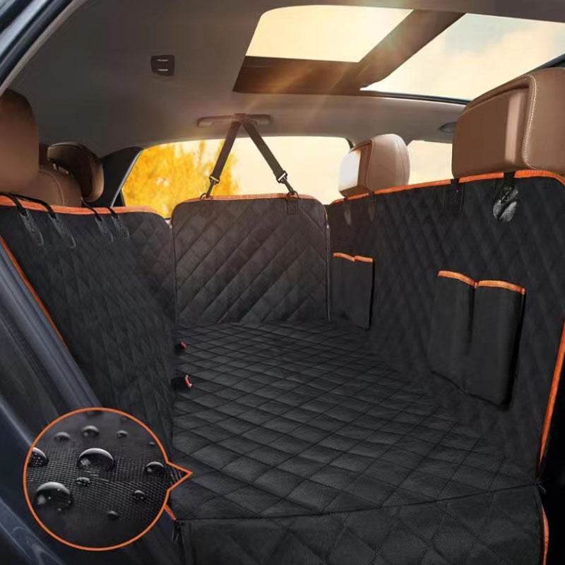 Premium Oxford Pet Car Seat Cover – Waterproof, Anti-Dirt Rear Seat Protector - Emprize360