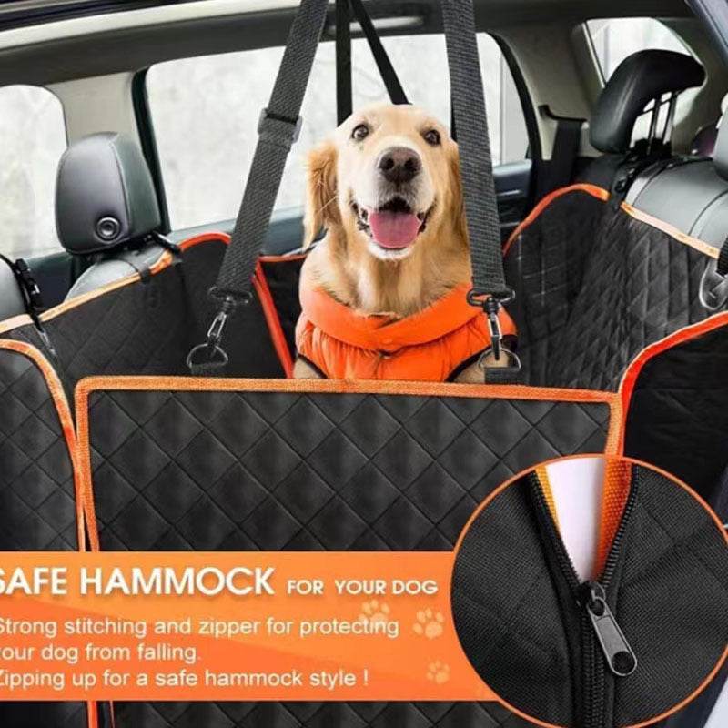 Premium Oxford Pet Car Seat Cover – Waterproof, Anti-Dirt Rear Seat Protector - Emprize360